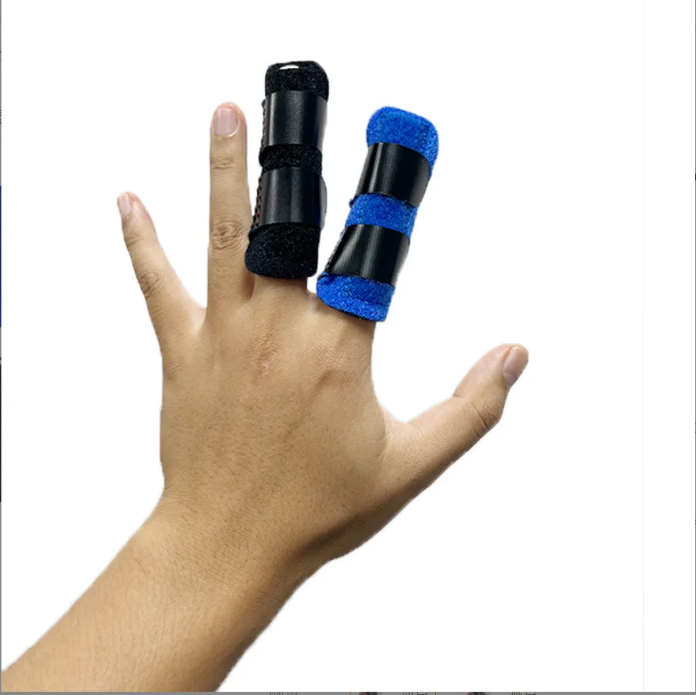 Fracture finger support brace splint, sleeve fracture splint orthopedic finger guard