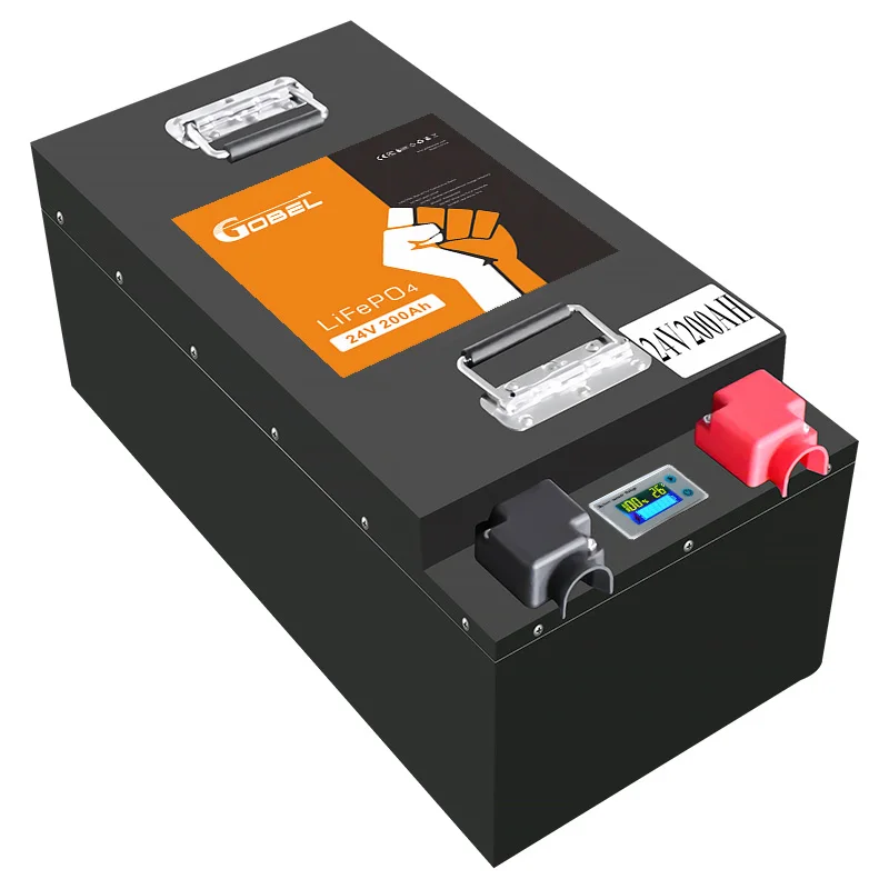 Gobel Lifepo4 Akku 24v 48v 200ah 100ah 300ah Lithium Ion phosphate batteries lfp lifepo4 pack solar energy storage battery
