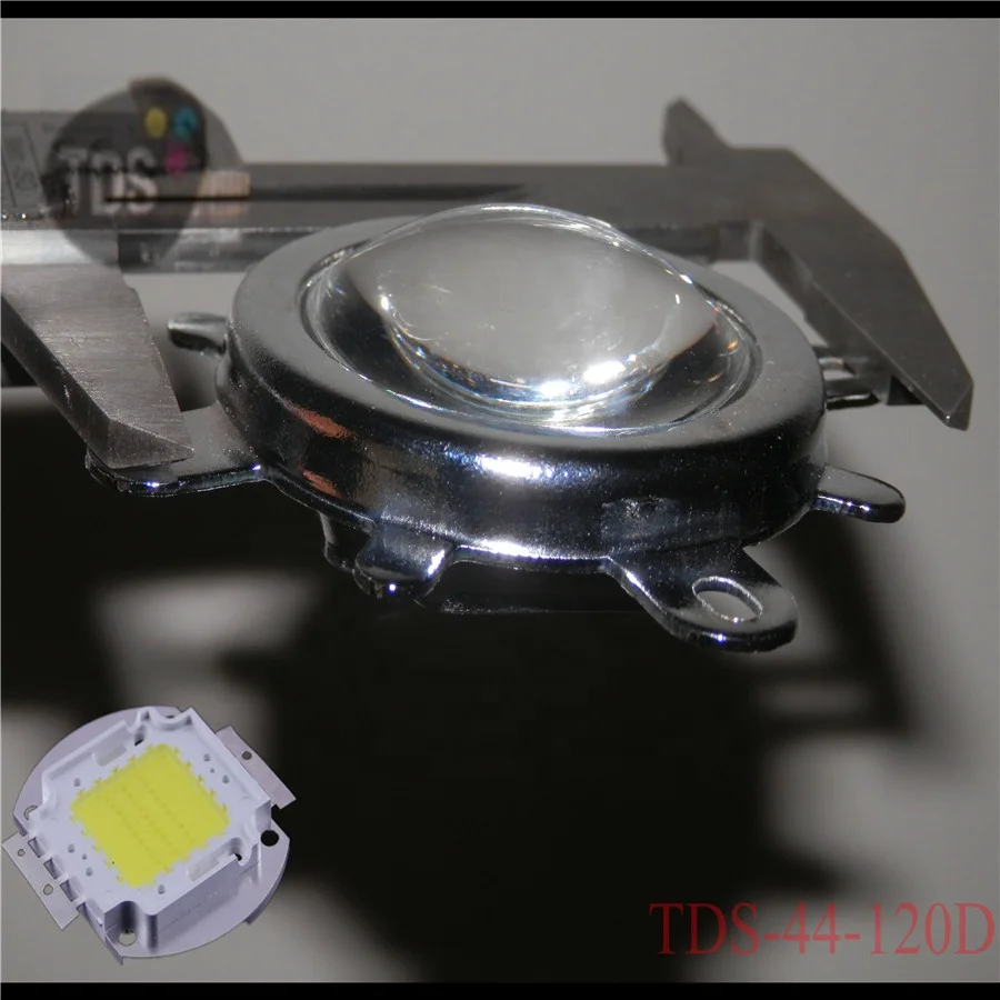 Home digital projector 12V 30W led lens 44mm with 60 / 120 degree 3 years warranty