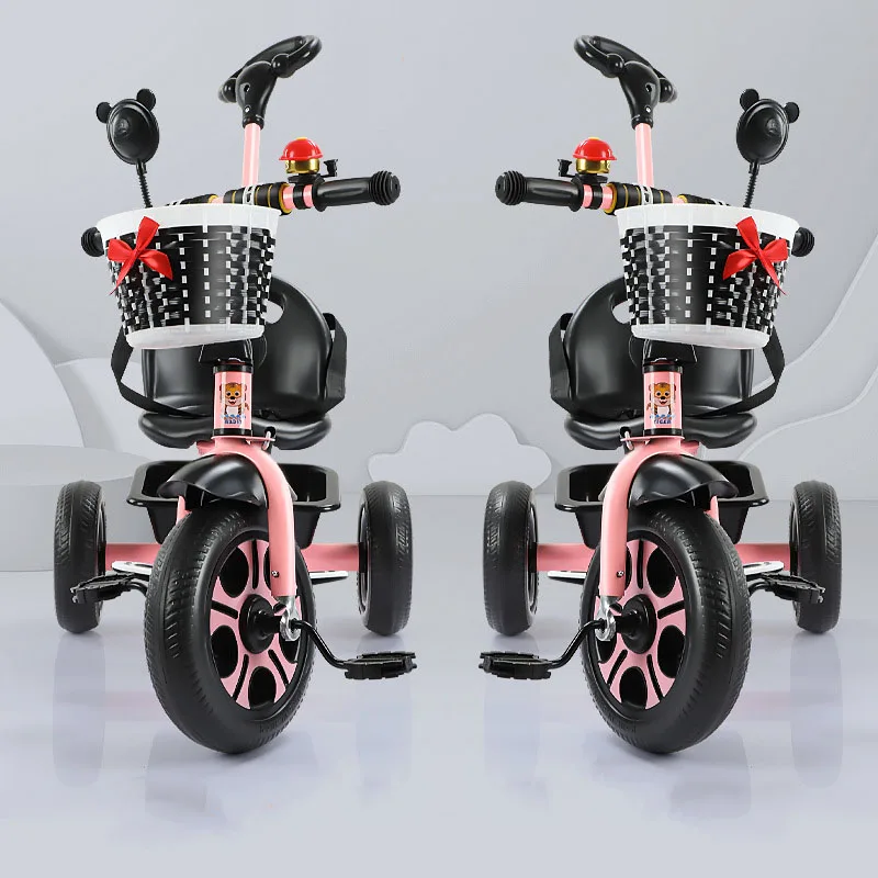 RHS-TRIC6  high quality in stock Manufacturer wholesale cheap price baby tricycle 3-5years old EVA wheel tricycles for kids