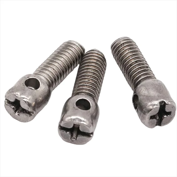 LEITE Manufacturer DIN 404 M3 M4 M5 M6 stainless steel meter sealing slotted capstan screw