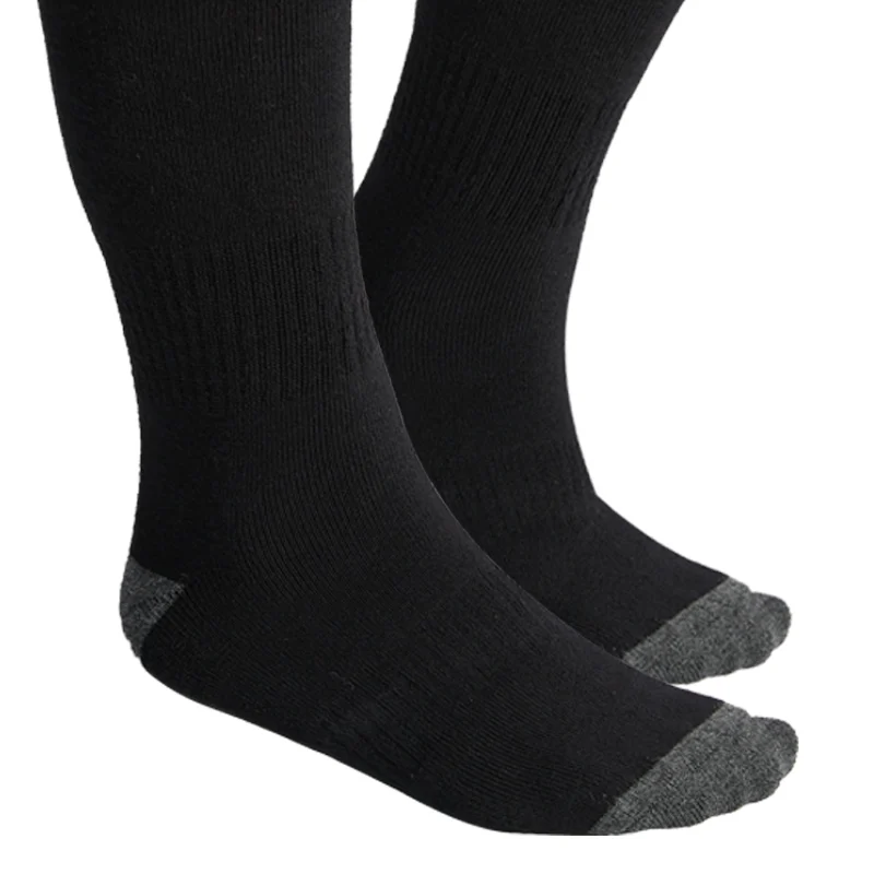 Soft Breathable Insulated Material 100% Modal Rechargeable Battery Mens Womens Operated Electric Heated Warm Fuzyy Socks