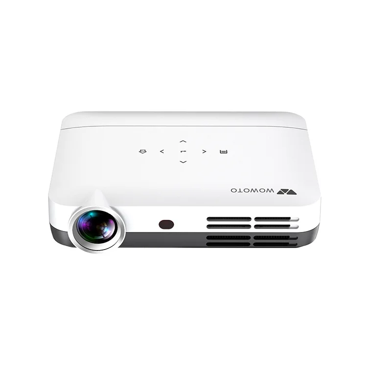 Hot sale H10 Dlp Wifi HD 1080p Smart Video Office LED Android9.0 mini Portable Home Theater Projector