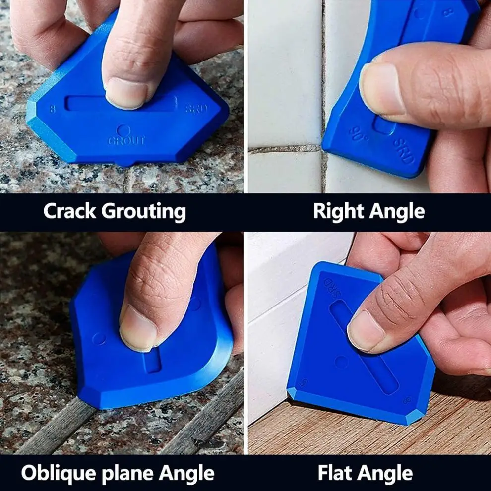 Silicone Caulking Tool Kit Caulk Sealant Finishing Remover Scraper Set