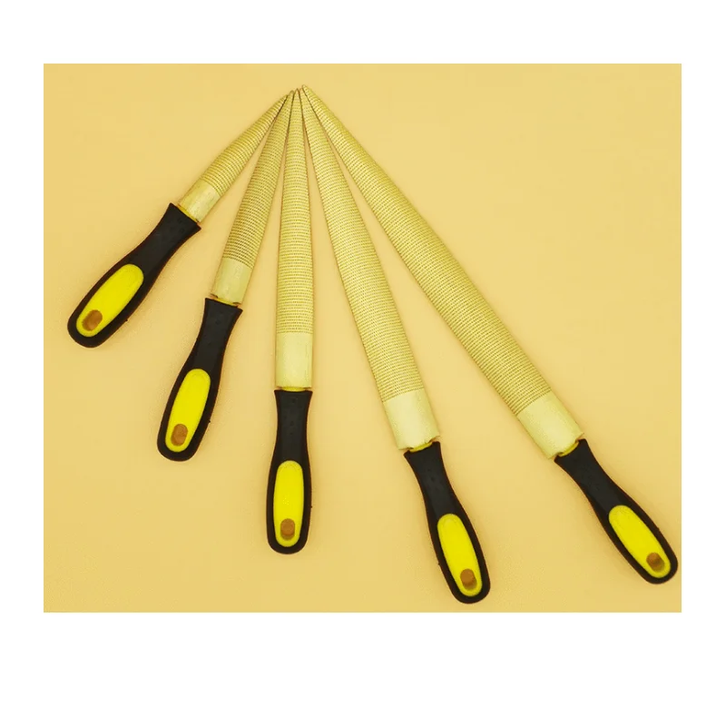 Golden Sharp Pointed Wood Rasp for Hard wood working, Professional Manufacture in China