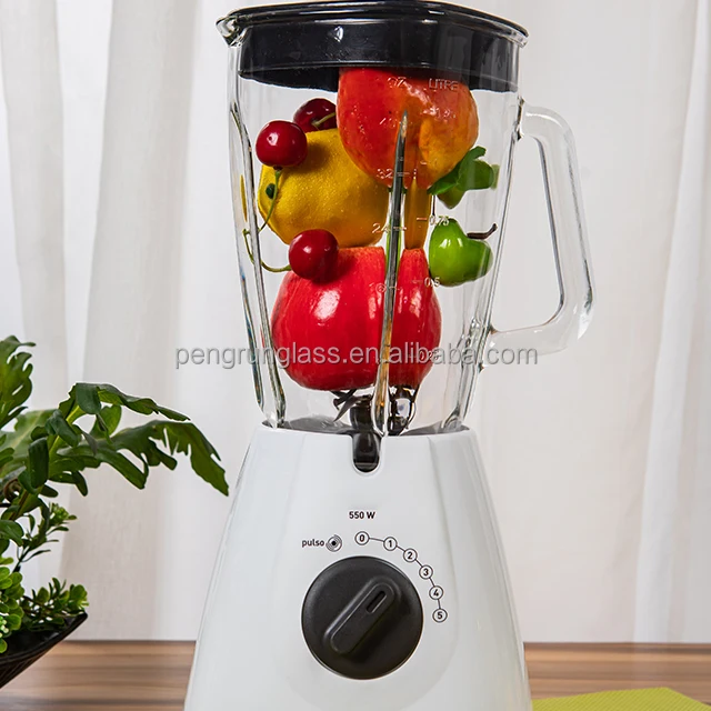 Volume discount 1.25L Square Blender jar Blender Parts blender cup with Stainless Steel Blade plastic Lid for  mixer spare parts