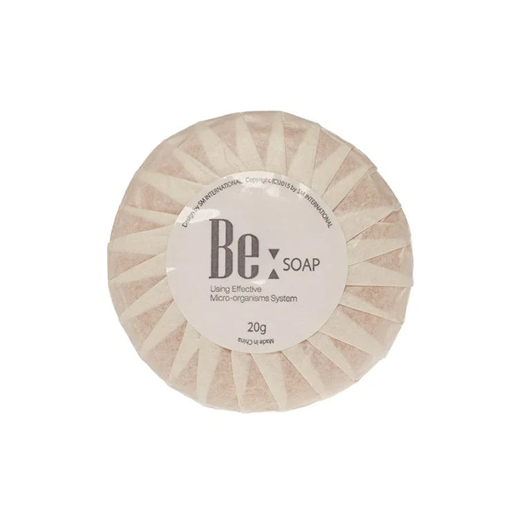 
mini hotel supplies size soap bar paper wrapped 20 grams for hotels with label 