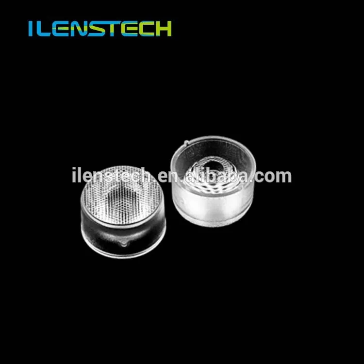20mm led optical lens 1W 3W Spotlight Led lens with small viewing angle