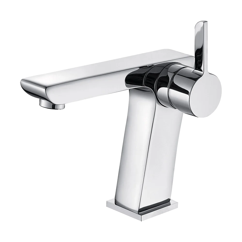 cupc bathroom sink wash chrome plating brushed brass single lever handle hot cold water basin faucets mixers for bathroom basin