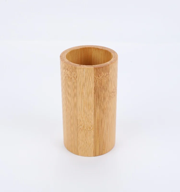 Hot sale Bamboo multifunctional Customized commercial chopsticks barrel for pencil cosmetics