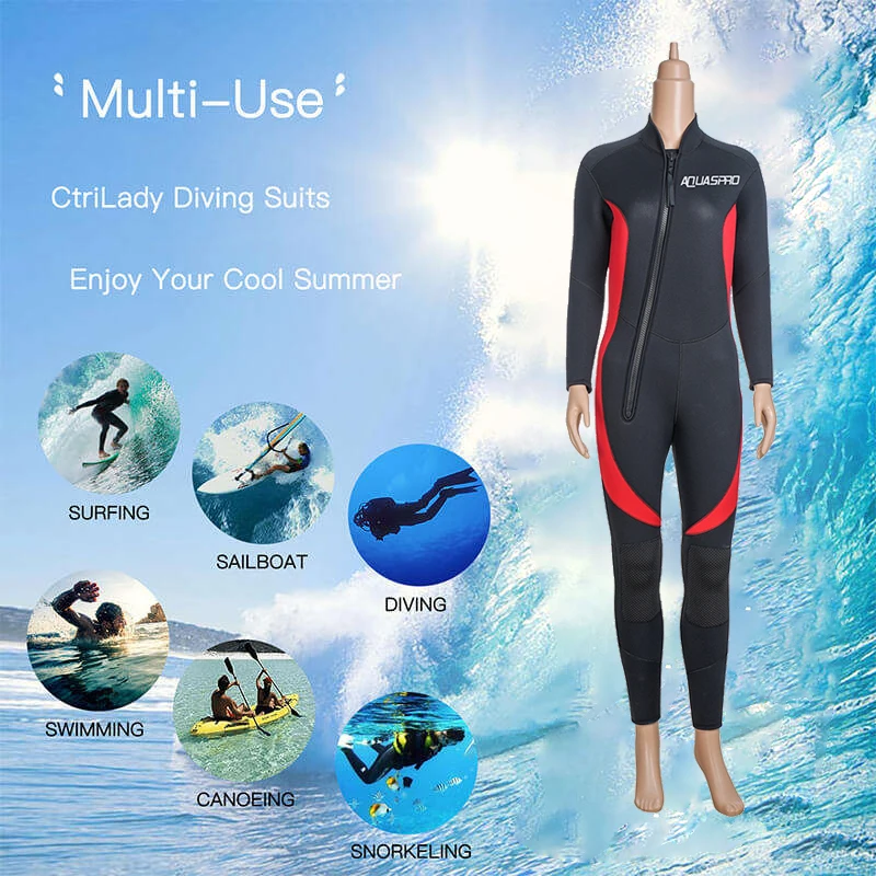 Customized 5mm 7mm Neoprene Snorkeling Freediving Spearfishing Freediving Surfing Diving Wetsuits