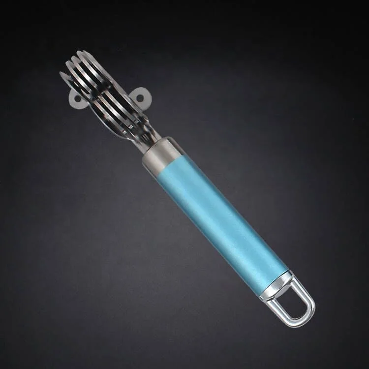 Stainless Steel Blue Color Handle Kitchen Tools Set Kitchen Gadget Kitchen Utensil Set