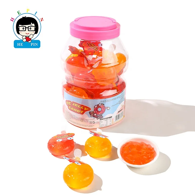 Factory Direct OEM Sweet Fruit CC Jelly Candy Colorful Donuts Shaped Jelly For Kids