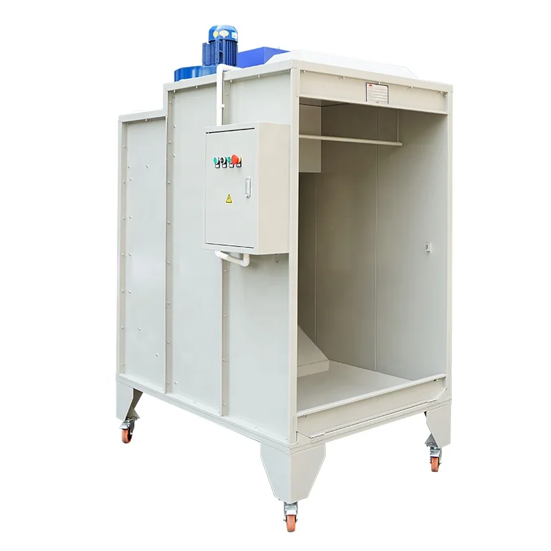 Small Powder Coating Spray Booth with filter Recovery