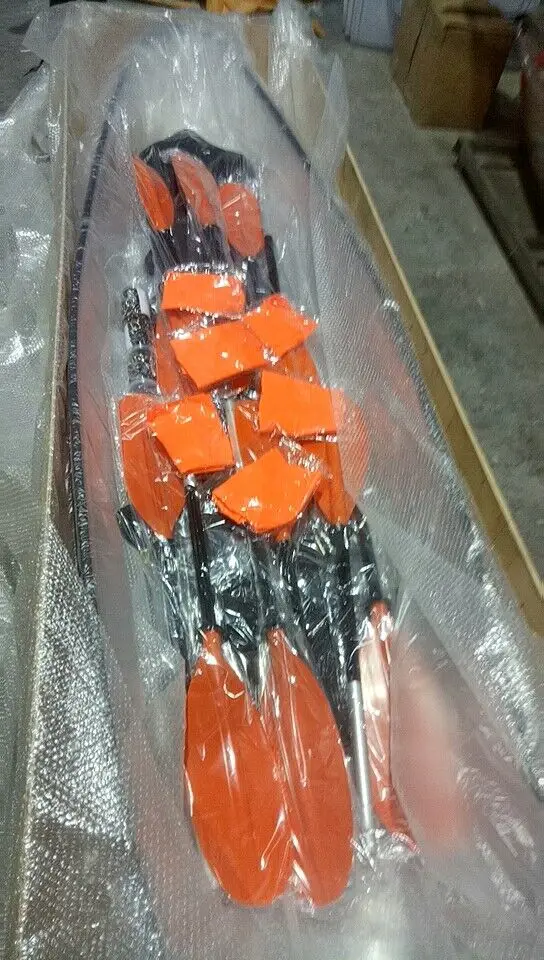  Хит продаж 2021 рыбалка для семьи веселая двухместная кристальная Каяка прозрачное каноэ со светодиодной подсветкой океана катушек и