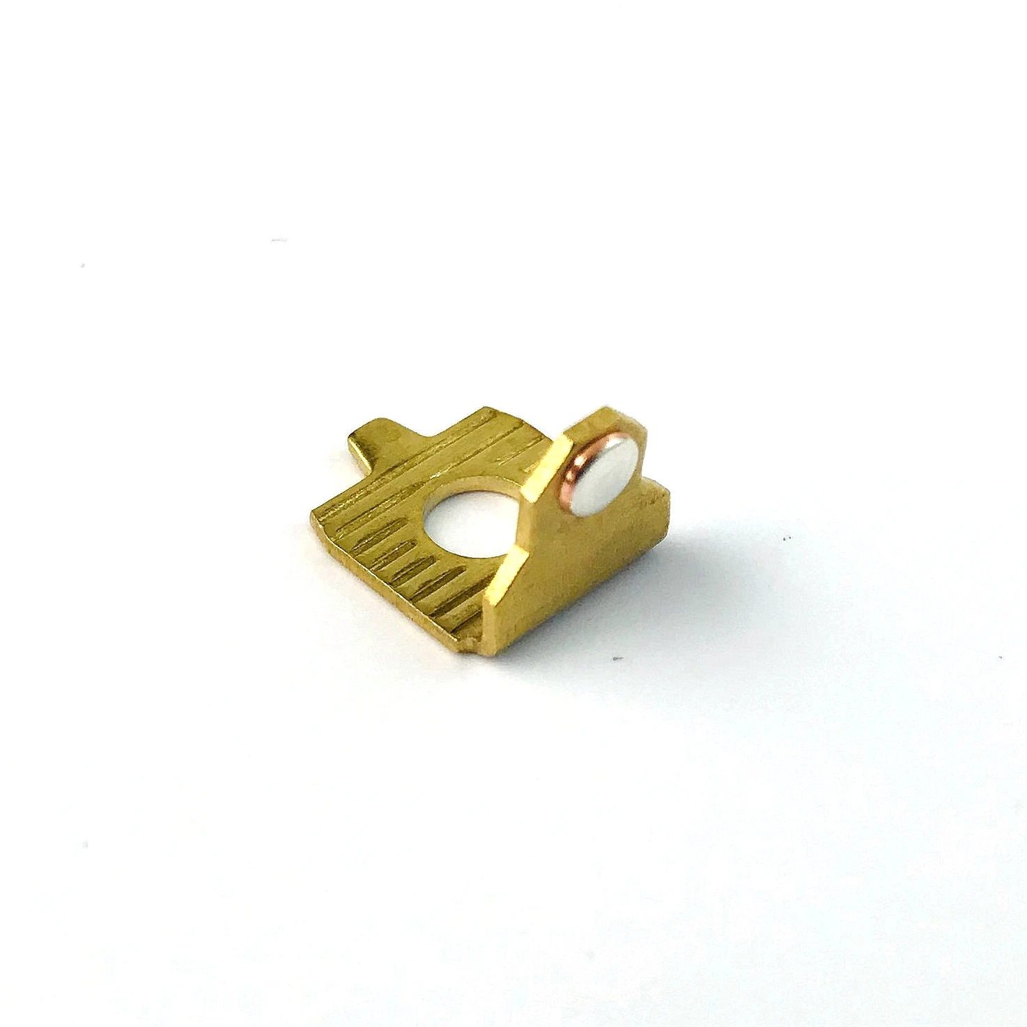 Оптовая продажа с завода, Электрический латунный терминальный выключатель, латунный терминальный выключатель, серебристый контактный комплект