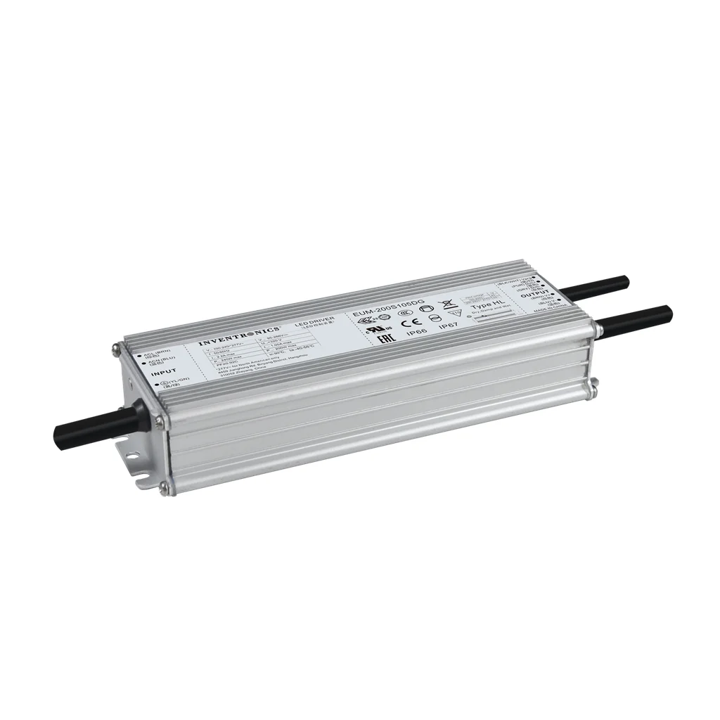 Inventronics 200 Watts 200W IP67 External LED Driver for Street Lights