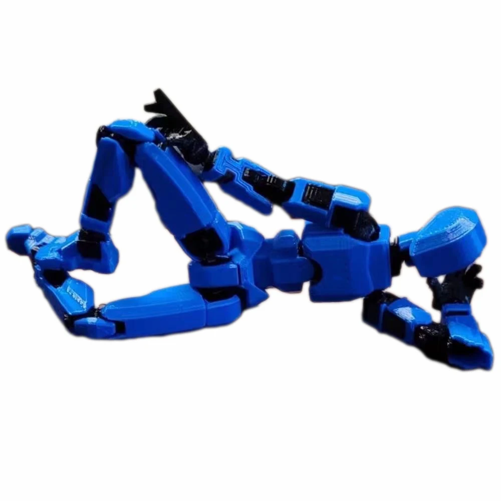 T13 Action Figure Movable Multi-joint 3d Printed Robot with Full Articulation