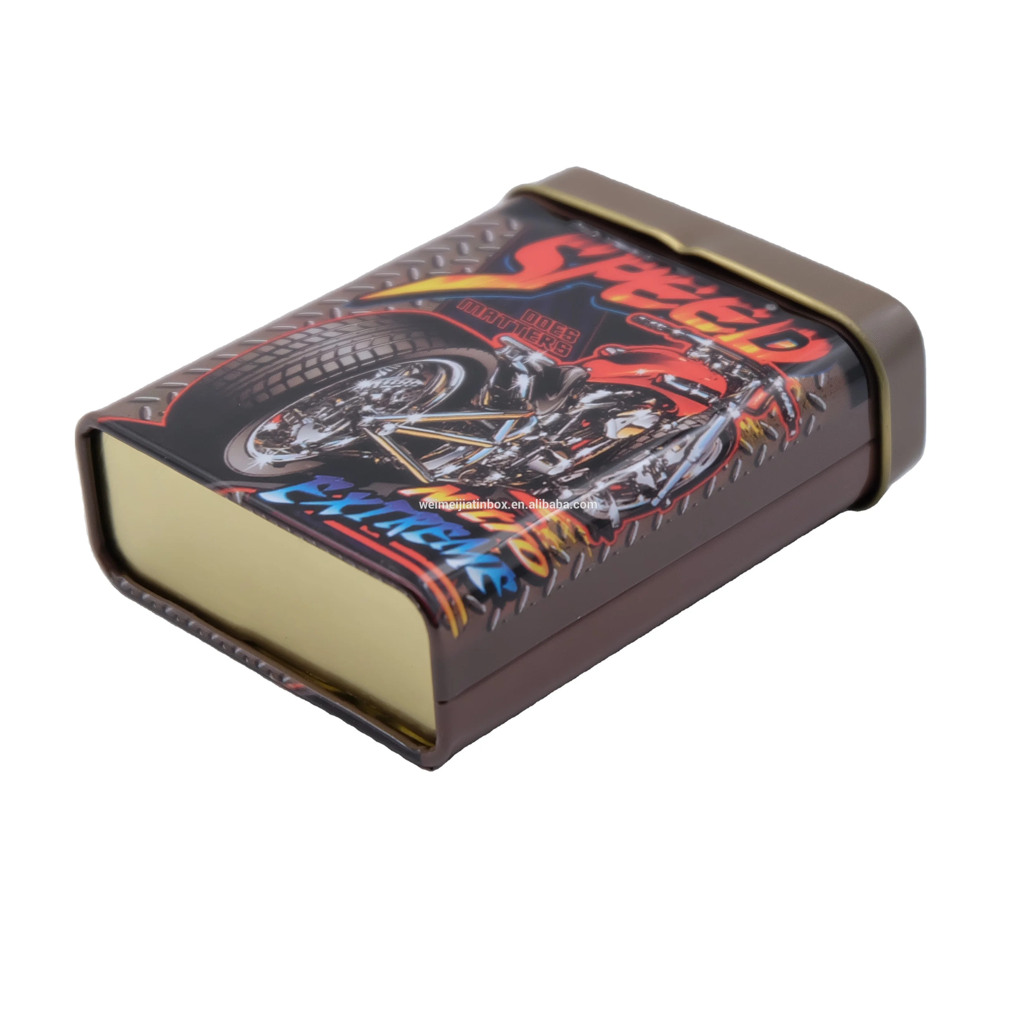 * wholesale custom colored sigare sigar cigarette tabaco cigarette kotak kaleng rokok easy carried cajas tin box