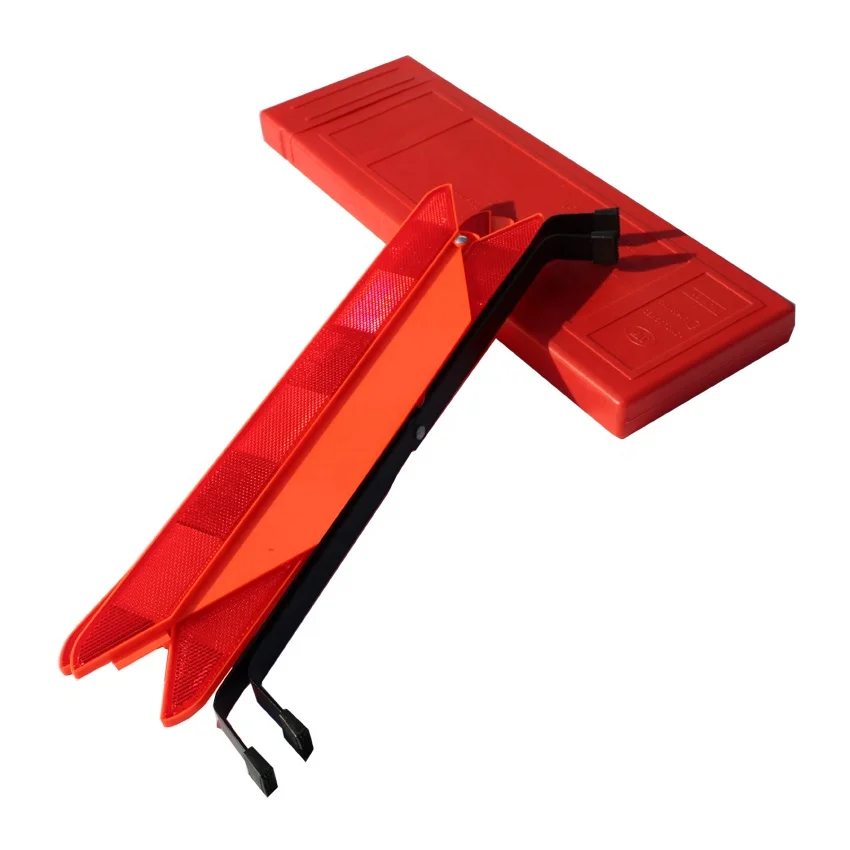 CE certificate 43cm Road Safety Reflective Early warning device triangle