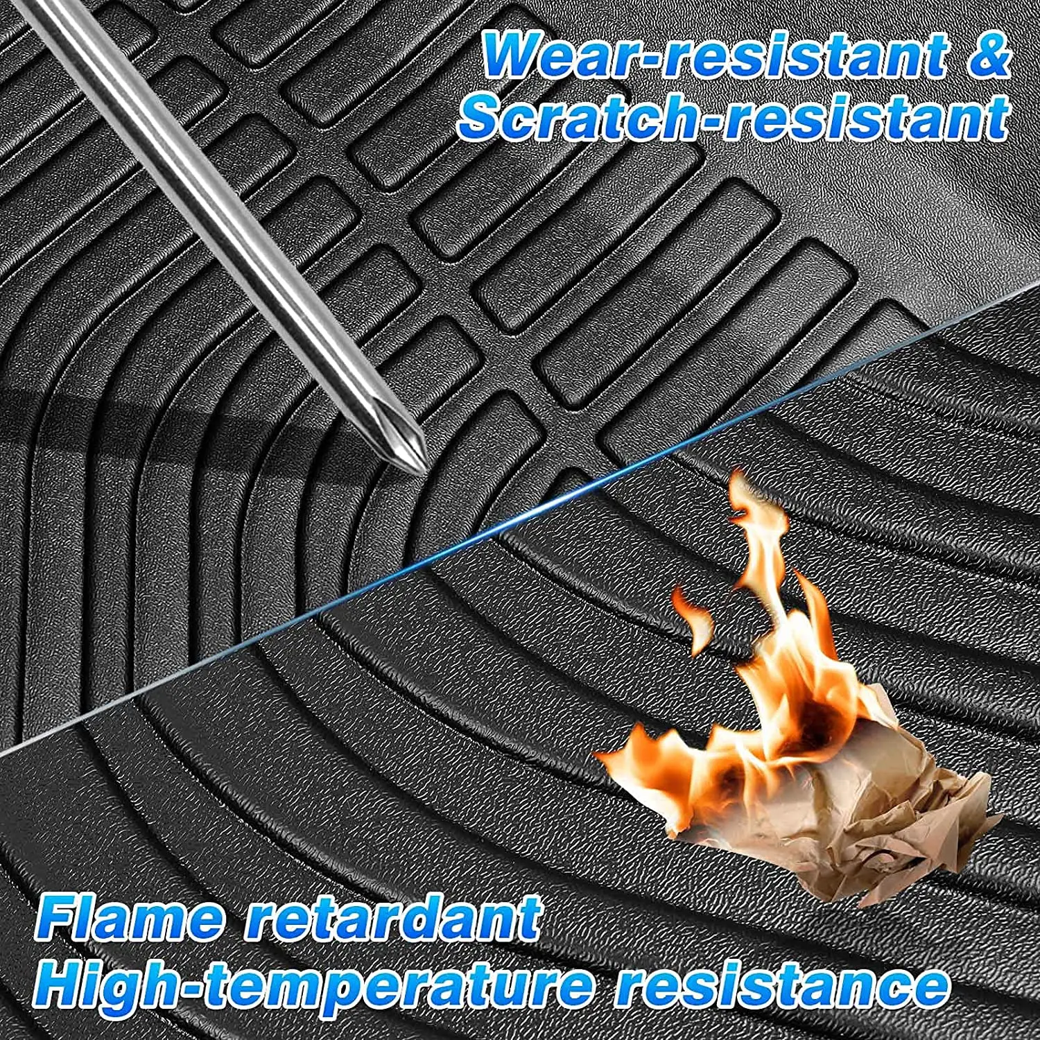 Customized 3D TPE car floor mats car Interior floor liners auto foot mats for Chevrolet Aveo Tracker car carpets trunk mat