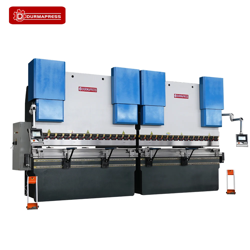 Durmapress 40ton 63ton 80ton 100ton 125ton 3200mm cnc bending machine with DA53T controller Tandem Press Brake