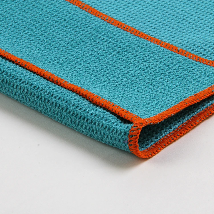 
Waffle Quick Dry Custom Manufacture yoga towel with corner pocket 
