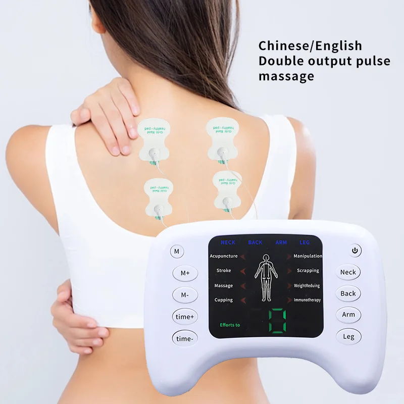 Latest Products 2023 Analog Let Ems Neck and Shoulder Massager Pulse Vacuum Multiple Tens with Heating Uhaieec Massage Products