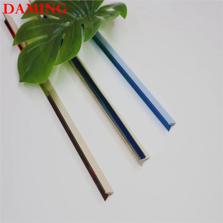 
Factory Wholesale Price tile trim flexible stainless steel decorative accessories transition trim 