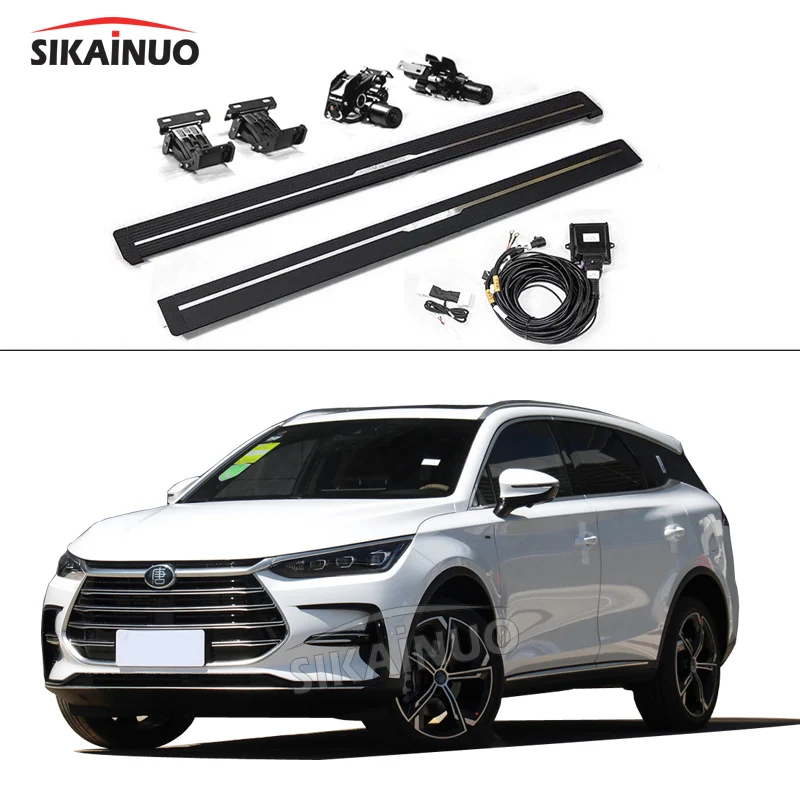 Electric Motorized Side Steps Power Running Boards Retractable Footboard Tunning Parts for BYD Tang DM DM-I