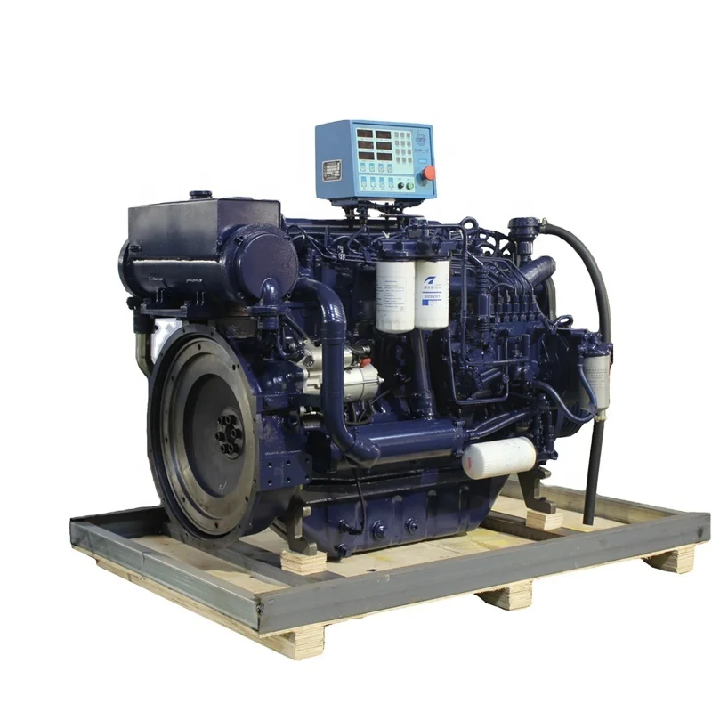 Китайский Вэйфан Кайт Судовой двигатель 250hp @ 2500 об/мин 6-ти цилиндровый стационарный рыбацкой лодки Мотор Перу Бразилия Бангладеш на рынке