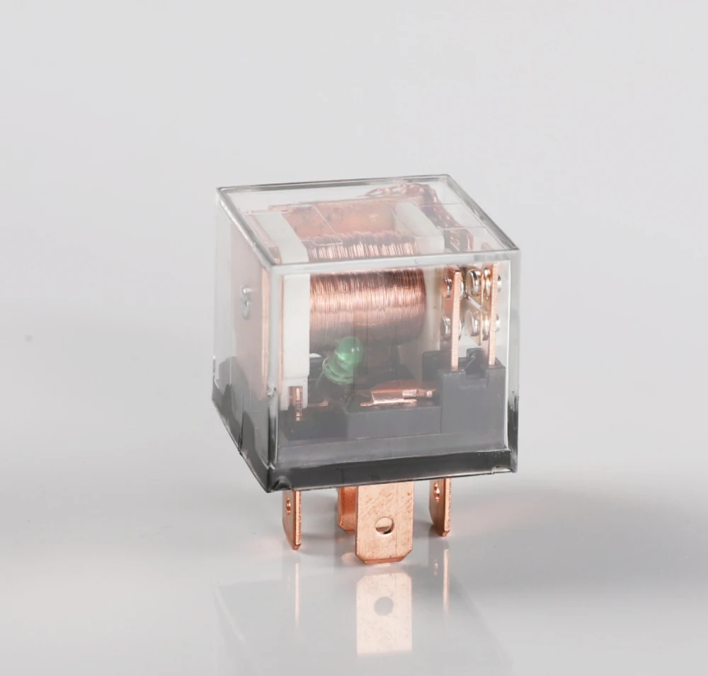 Wholesale 80A 12V 5pins universal Car Relay transparent auto relay