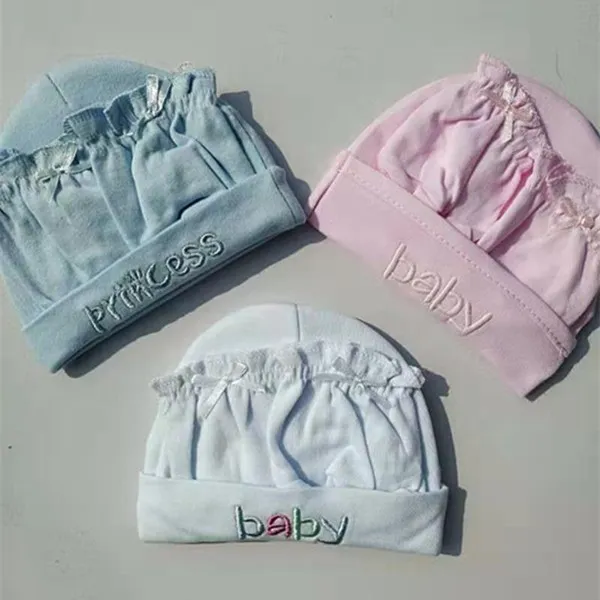 
organic cotton baby hat knitted hats cap gloves socks mittens 3 pics 