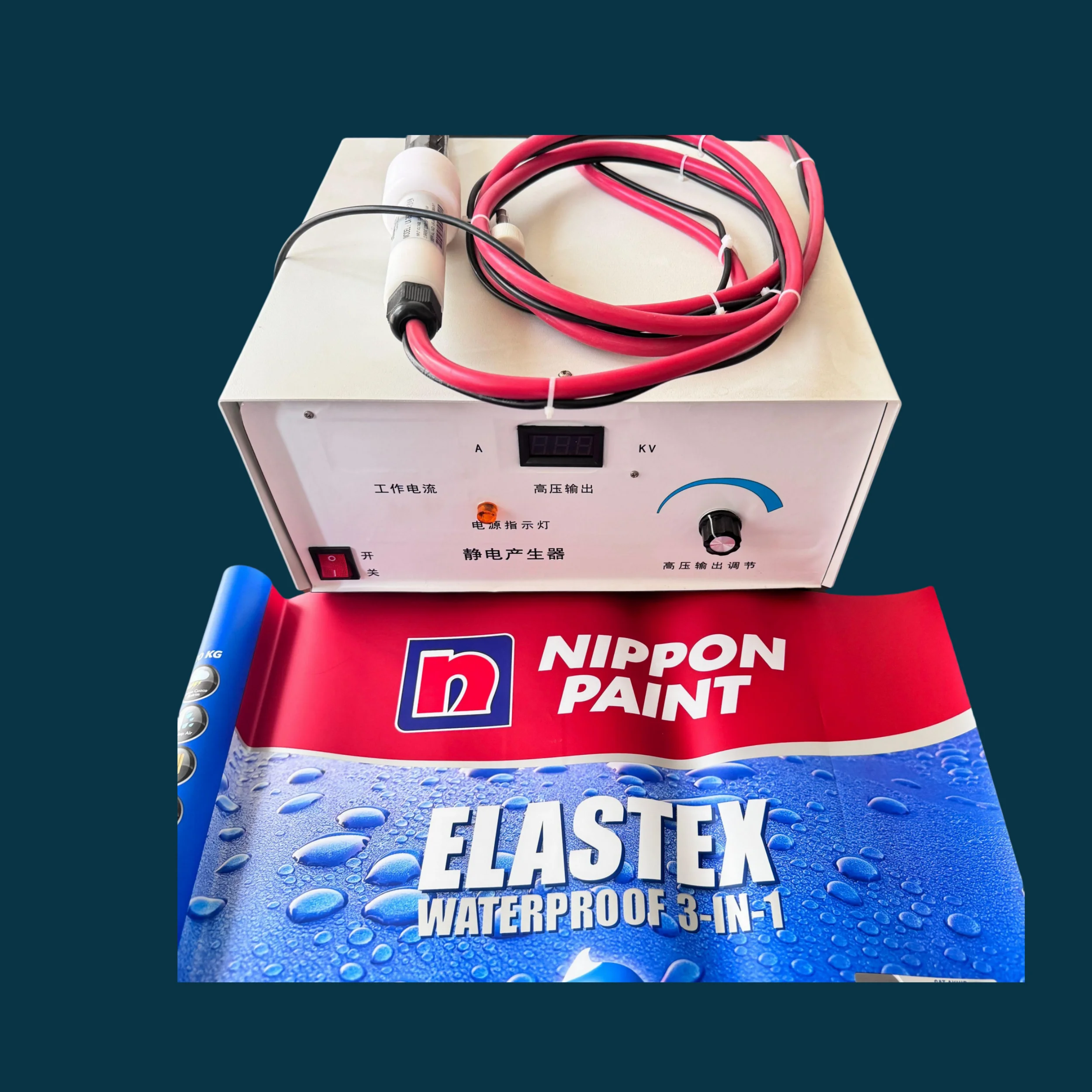 voltage  static var generator used for paper in mold label