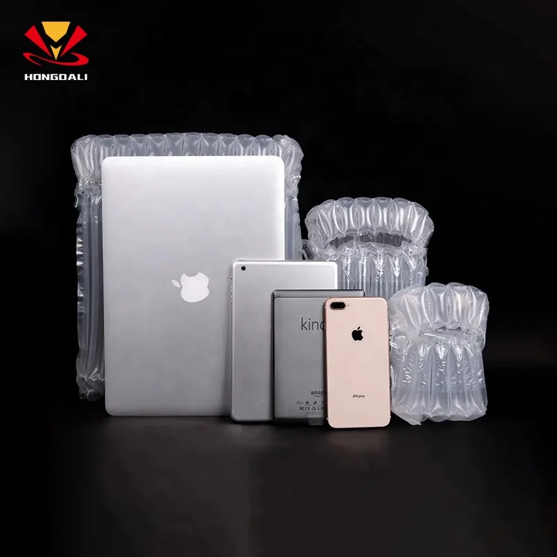 Quality Laptop Protective Air Bubble Plastic Cushion Packaging Laptop Air Column Packaging Roll Bubble Bag For Laptop