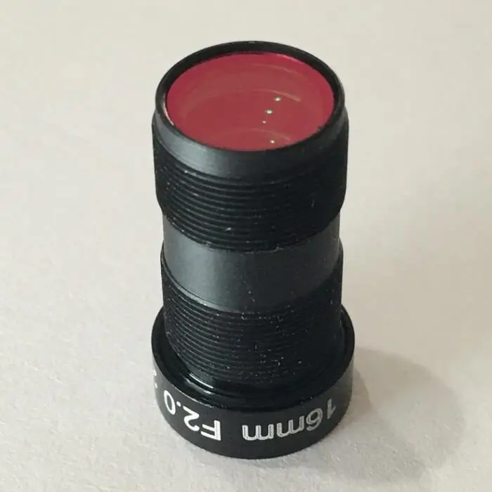 UHD f16mm F2.0 10mp 4k 16mm m12 cctv board 10megapixel s mount industrial vision lins lens for 2/3 inch JXF25 CMV2000 sensor