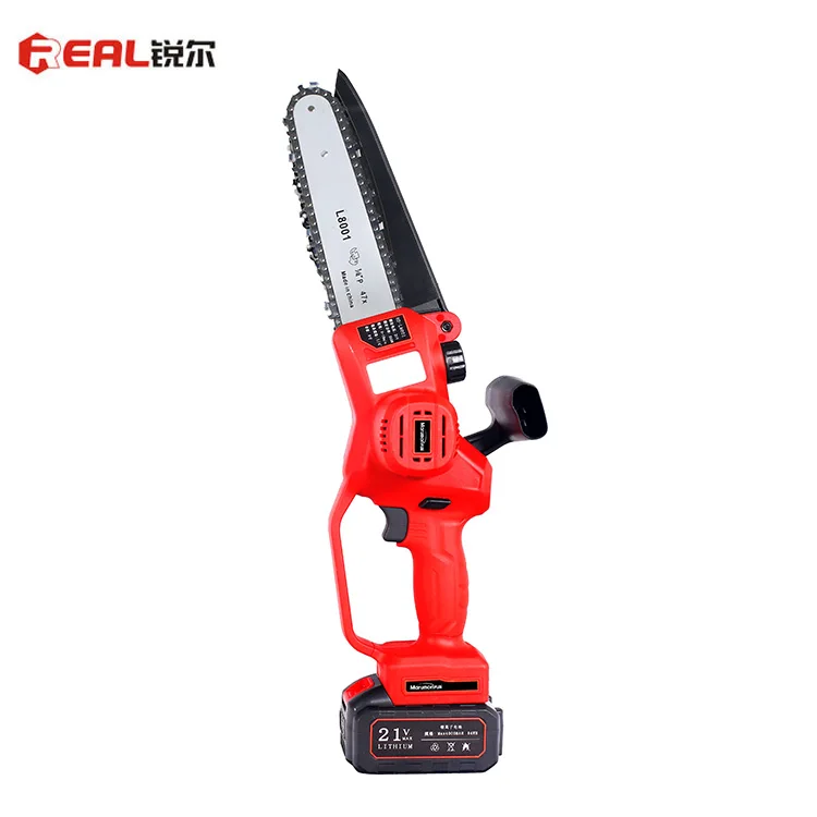 21V Electric Cordless Mini Chainsaw With Battery Lithium Portable Chain Saws