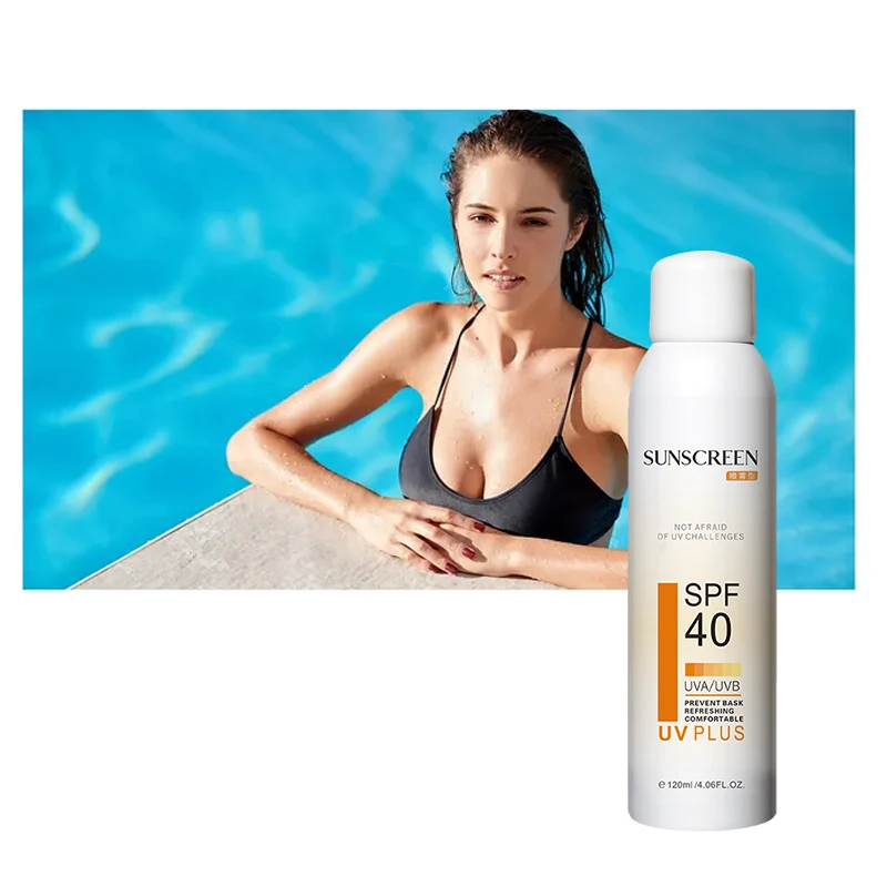 Sunscreen Spray SPF40 Water Resistant Natural Sunscreen with UVA/UVB Protection