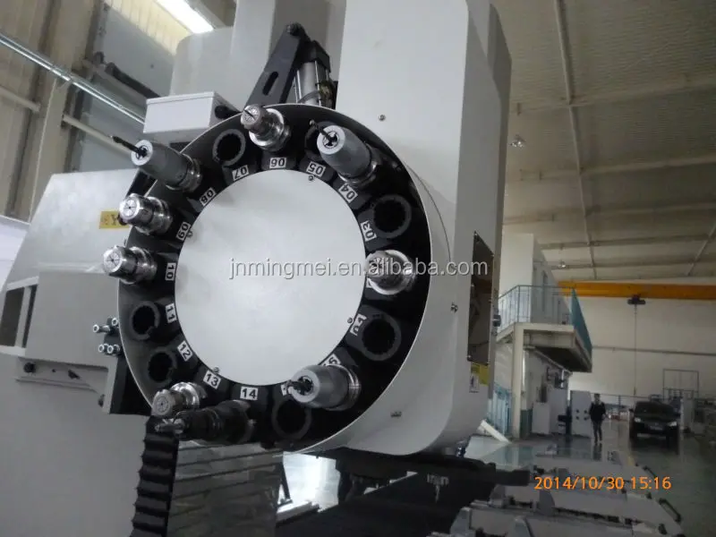 
CNC Processing Center For Aluminum Profile Drilling Milling Aluminum Profile Autom,atic Milling Drilling Center 