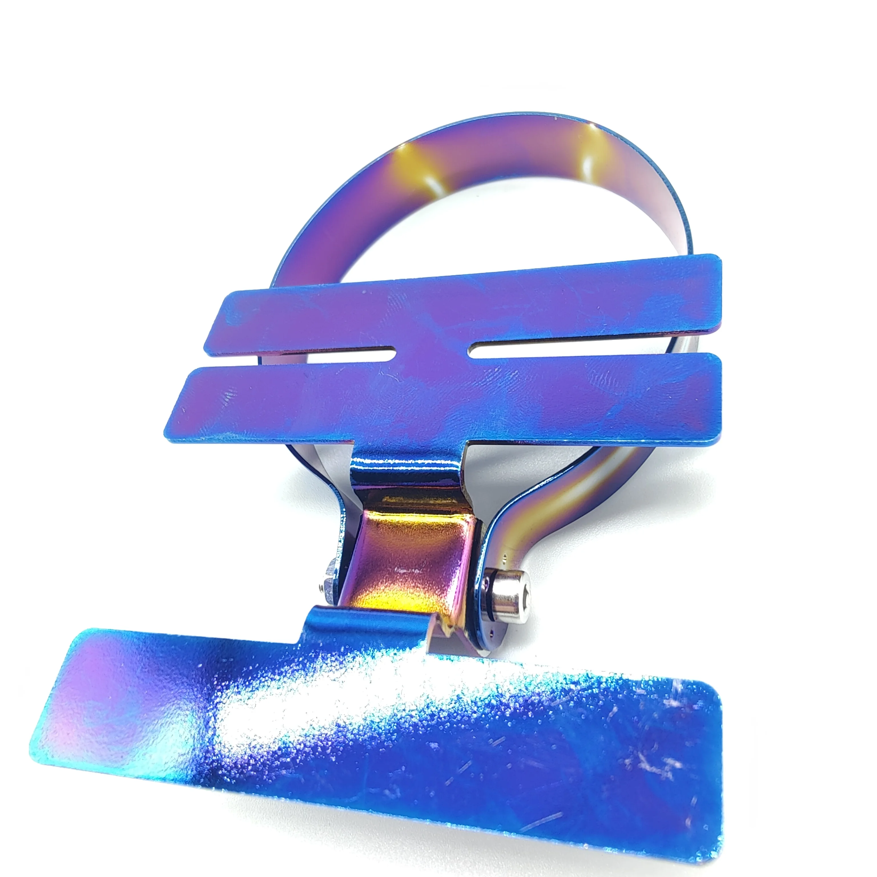 65mm Universal Car Truck Gauge Dash Meter Bracket Cup Mount Swivel Pod Holder Baking Blue