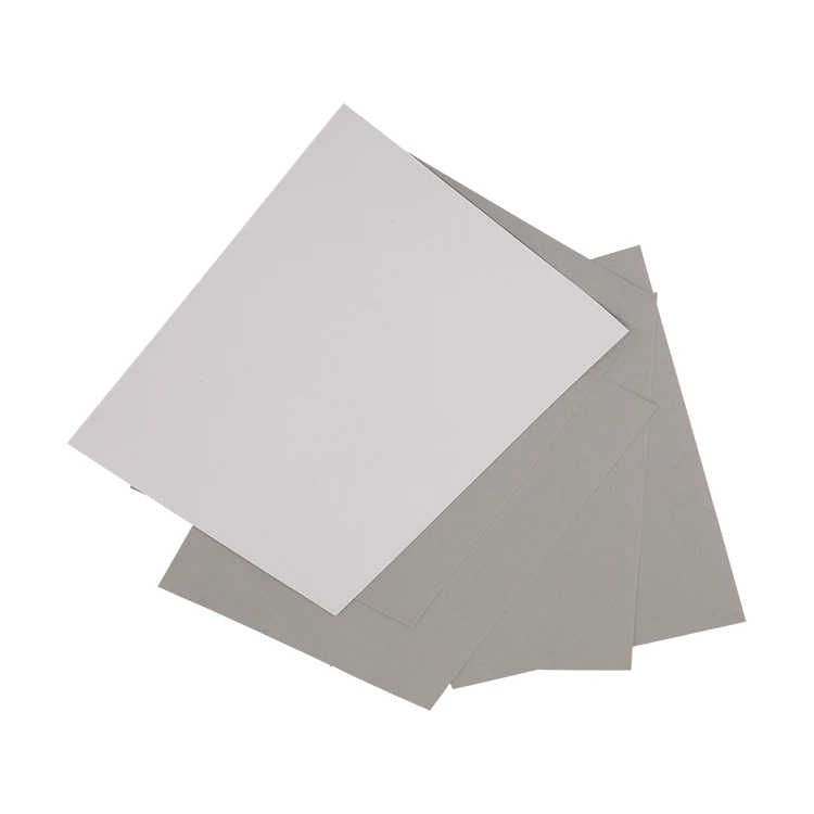 
Superior Manufacturer 450 GSM Grey White Paper Duplex Board 