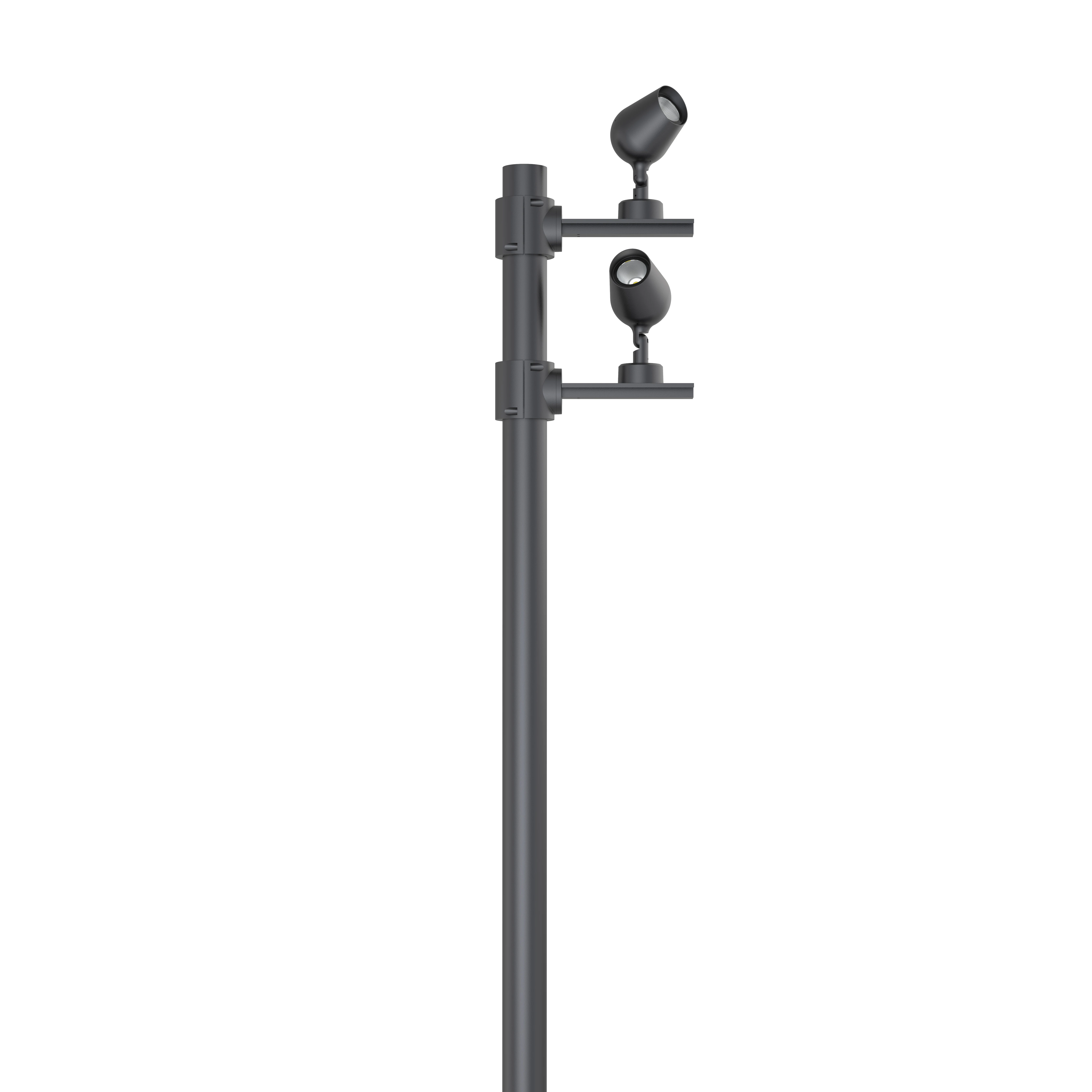 80w Led Post Top Garden Light Ac 120-277v Die Cast Aluminum Outdoor 90 80 Decorative Pole Outdoor with No Light COB * 1PC 1KG