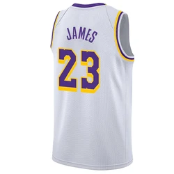 Дизайнерские баскетбольные шорты James на заказ, сублимированные баскетбольные шорты #23 джеймс, баскетбольная футболка/униформа