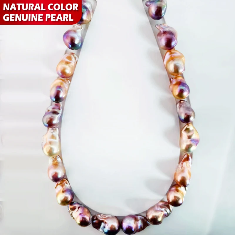 Wholesale Baroque Freshwater Pearl Beads Loose Baroque Pearl Pendant Earrings Jewelry Set with Studs Pendant Pieces