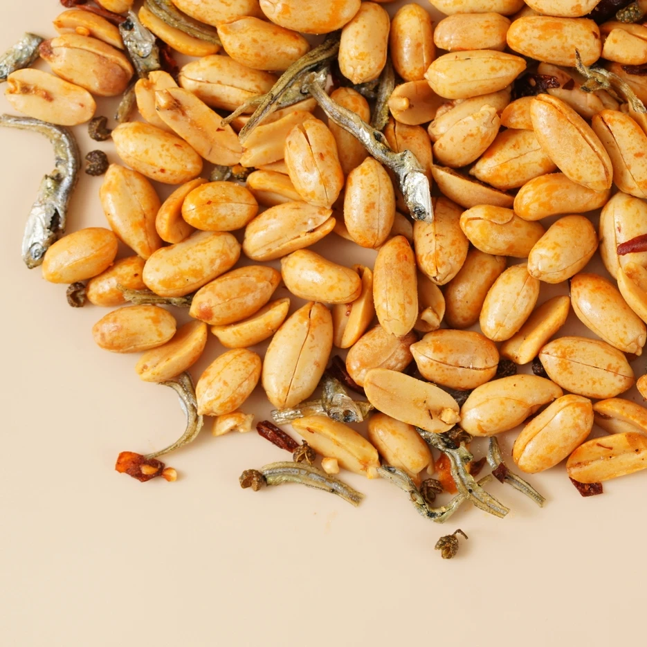 New design flavor salty spicy fried peanut for sale