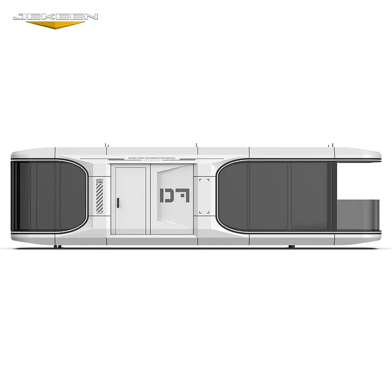 Jekeen Prefab Modular 2023 Luxury House Space Capsule Houses Bed Cabin Hotel Contain House Manufacturer