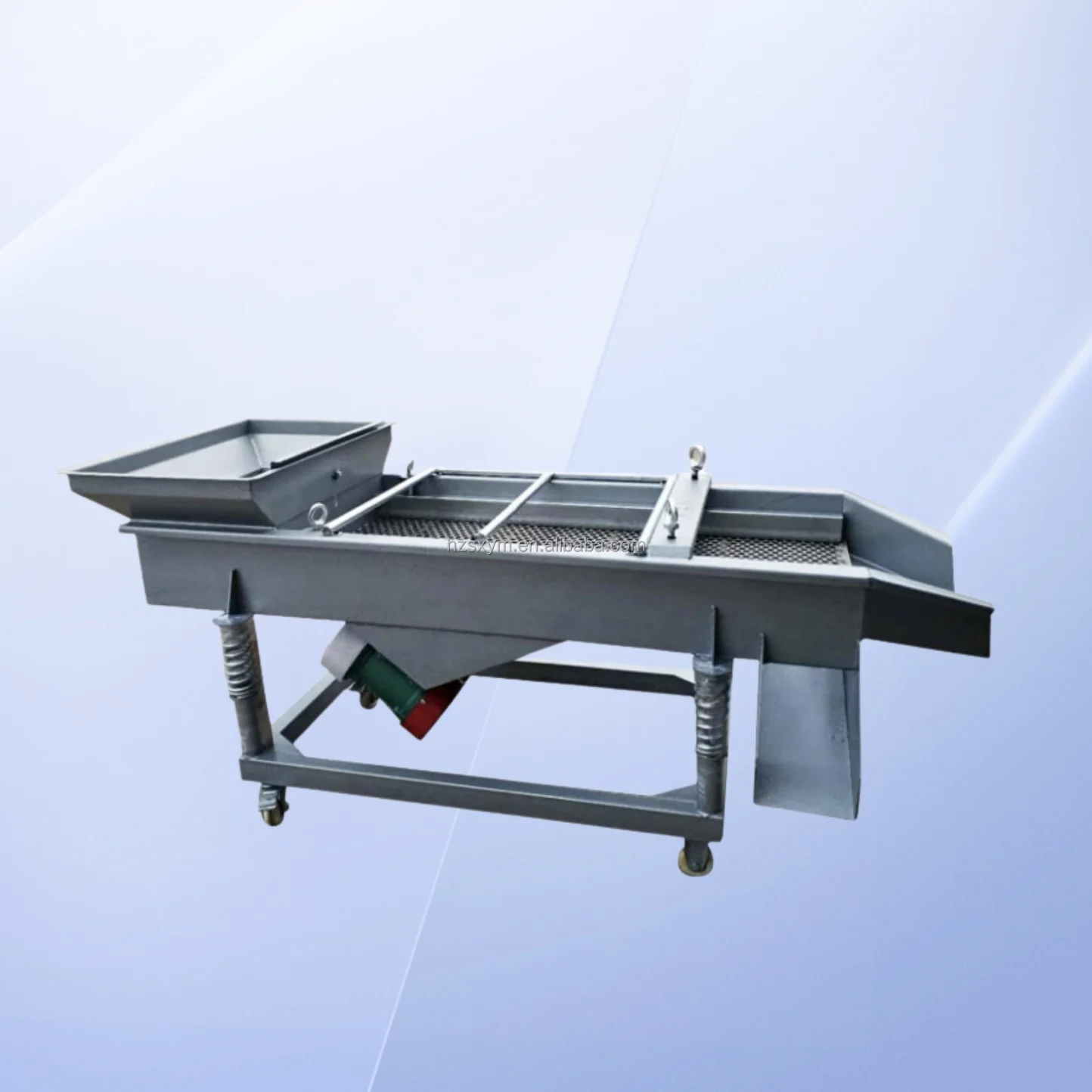Hot sale Stainless Steel starch Salt rice flour separator Linear vibratory sieve screen machine