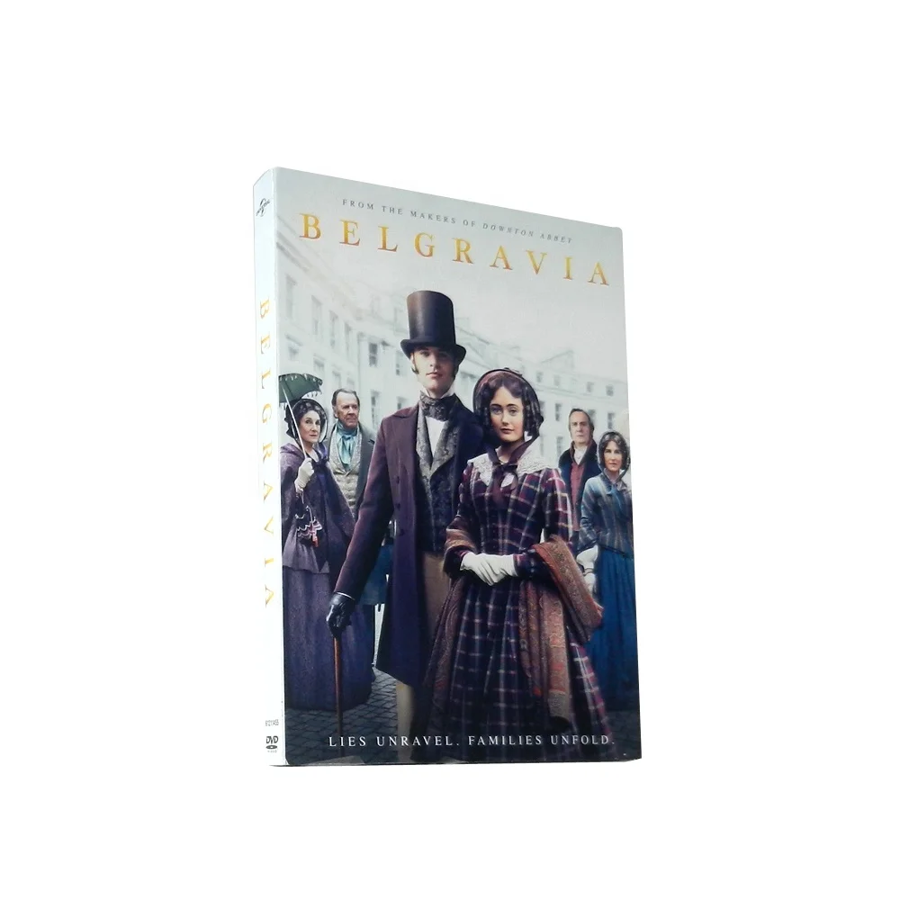 Купить новый Китай бесплатная доставка Заводские дисковые DVD-наборы фильмы диск дублирование печати ТВ-шоу регионы 1 Belgravia 2 диска