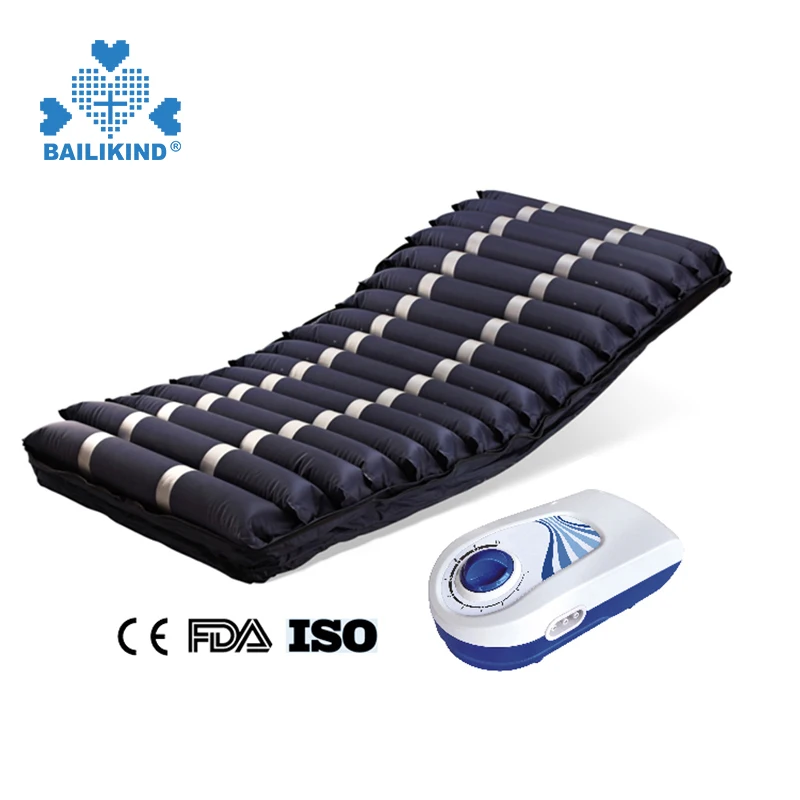 Hospital Alternating Pressure Anti Decubitus Air Bubble Mattress For FLAT Bed