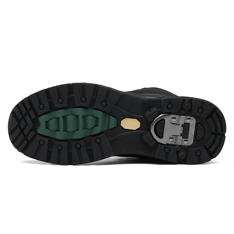 
 Уличные военные ботинки, мужские высокие ботинки большого размера со стальными когтями, уличные ботинки  